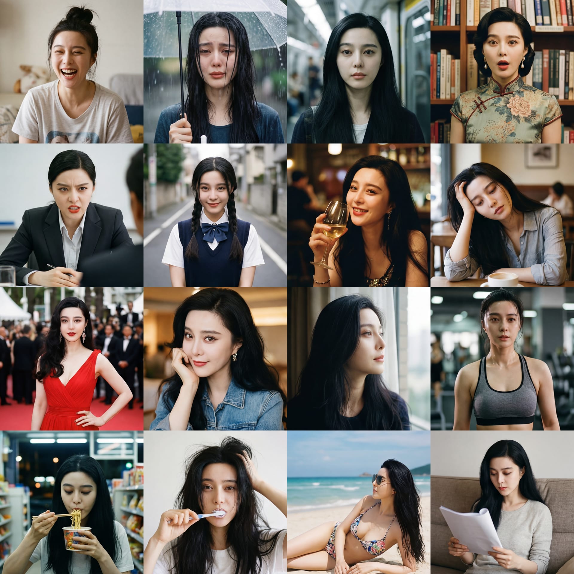 个人千面情绪档案：16格矩阵