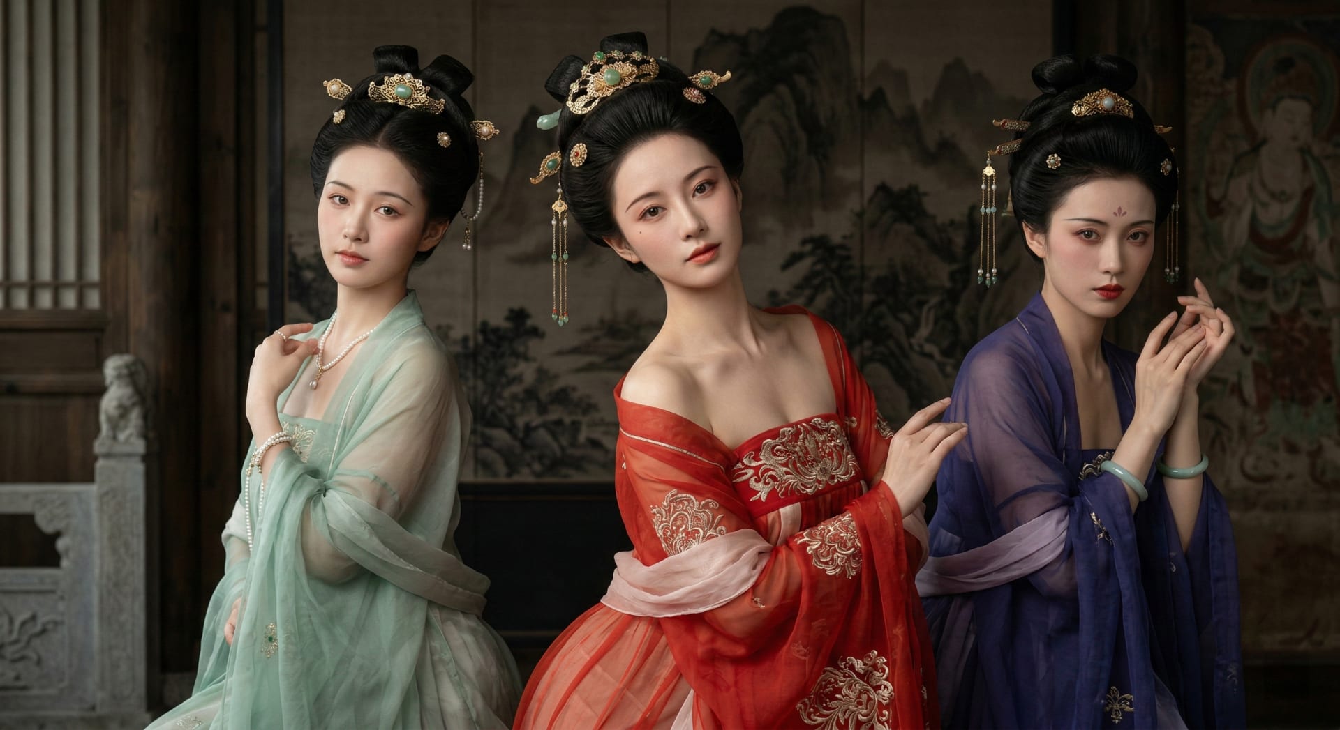 东方古典群像：对立式S曲线