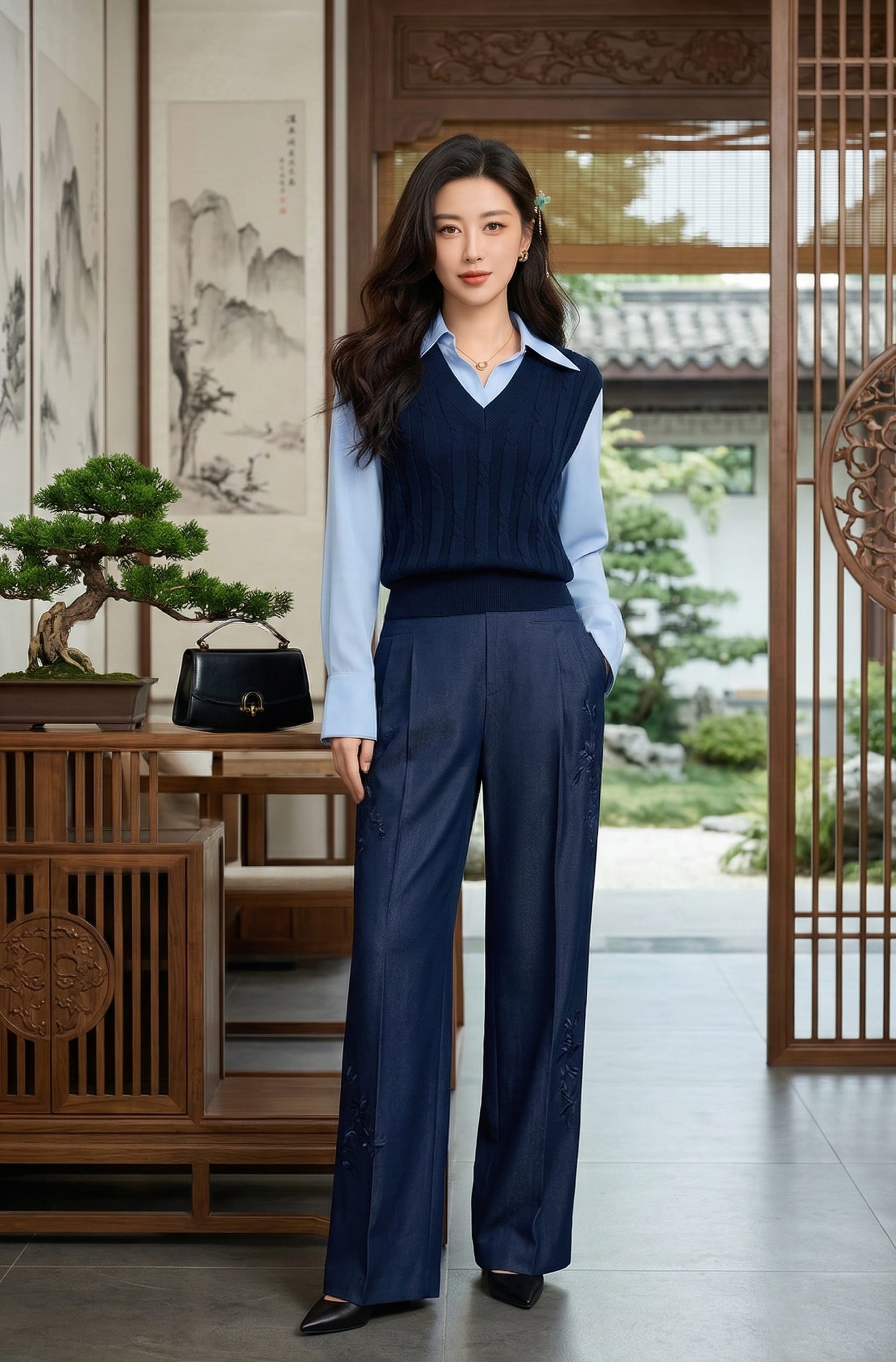 新中式唯美大片：自适应全身