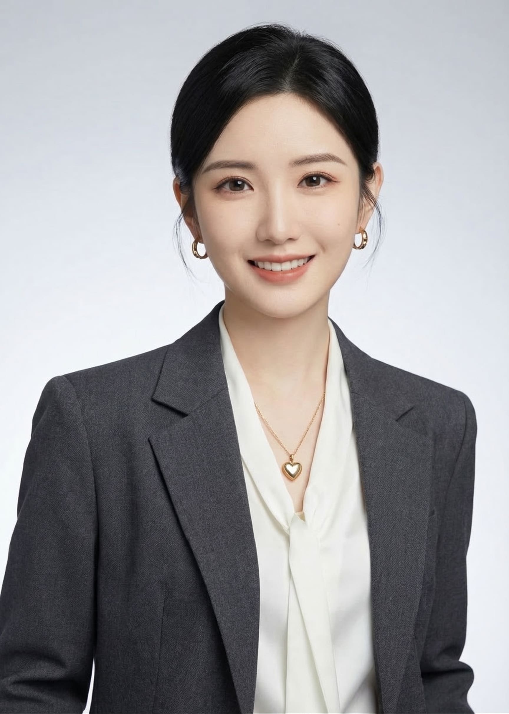 智感美式职业证件照