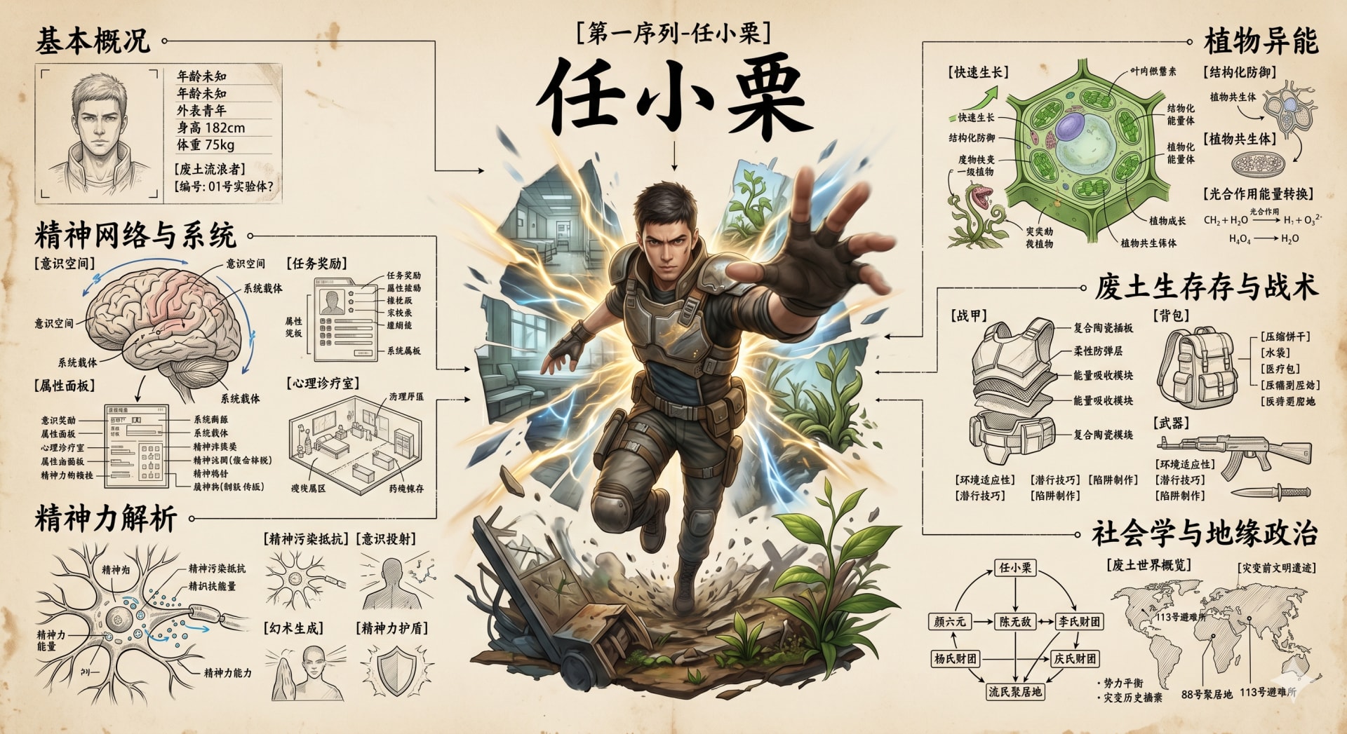 3D硬核立体科普：手绘知识图谱
