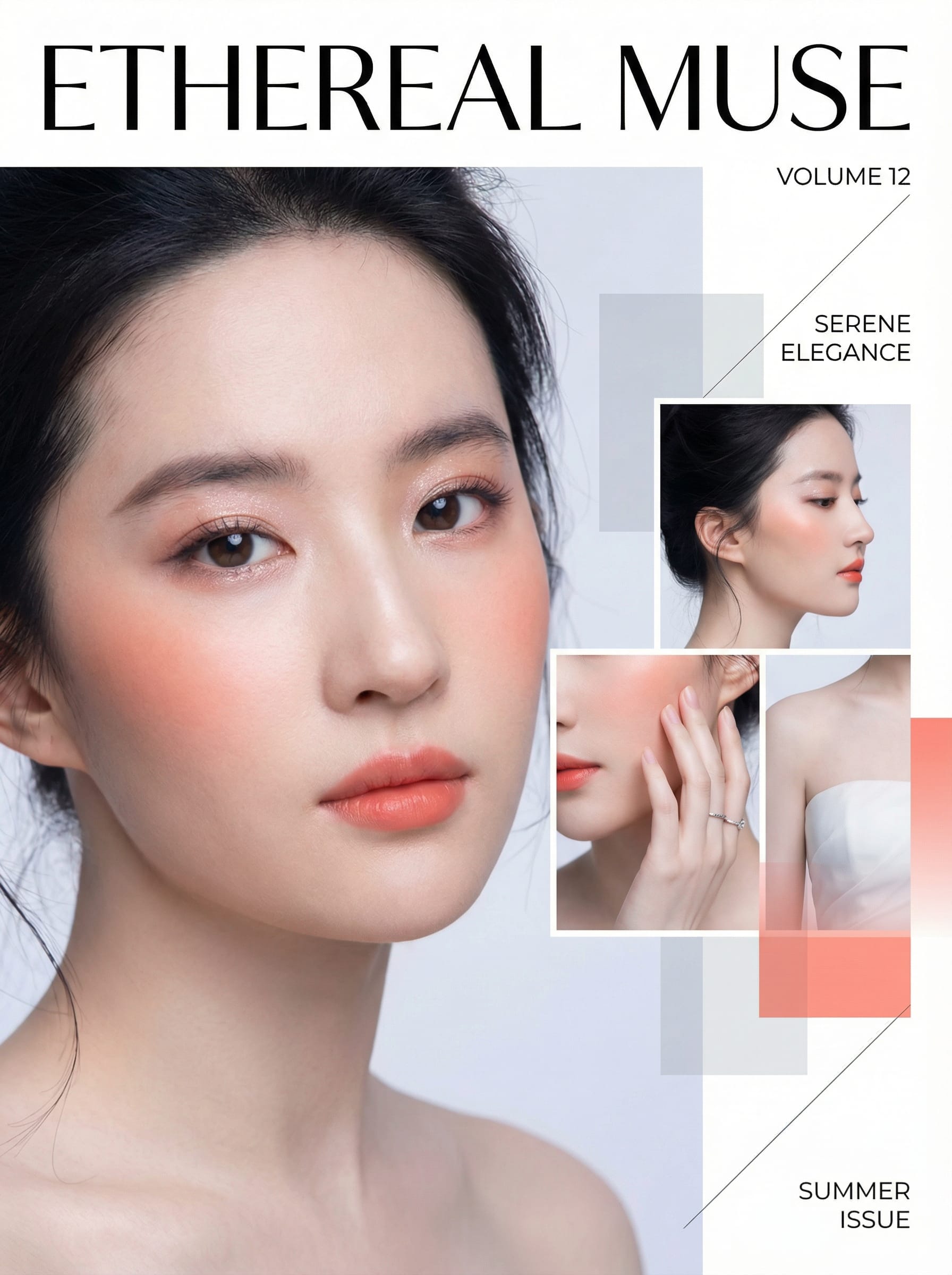 时尚人像拼贴大片