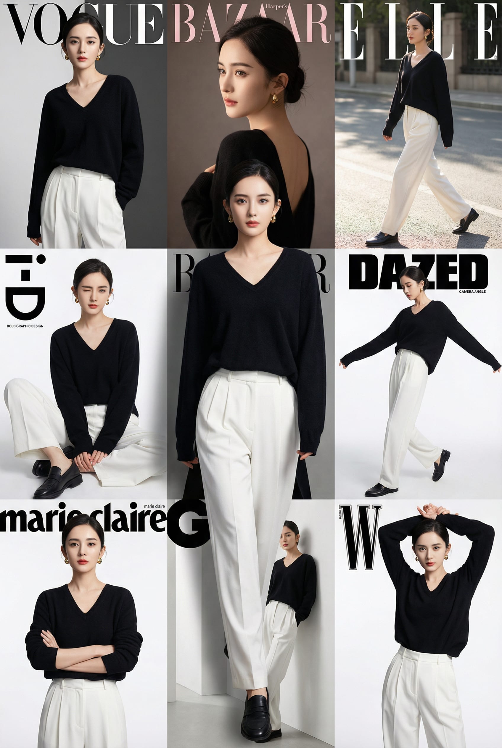 3D时尚杂志海报：9种风格挑战