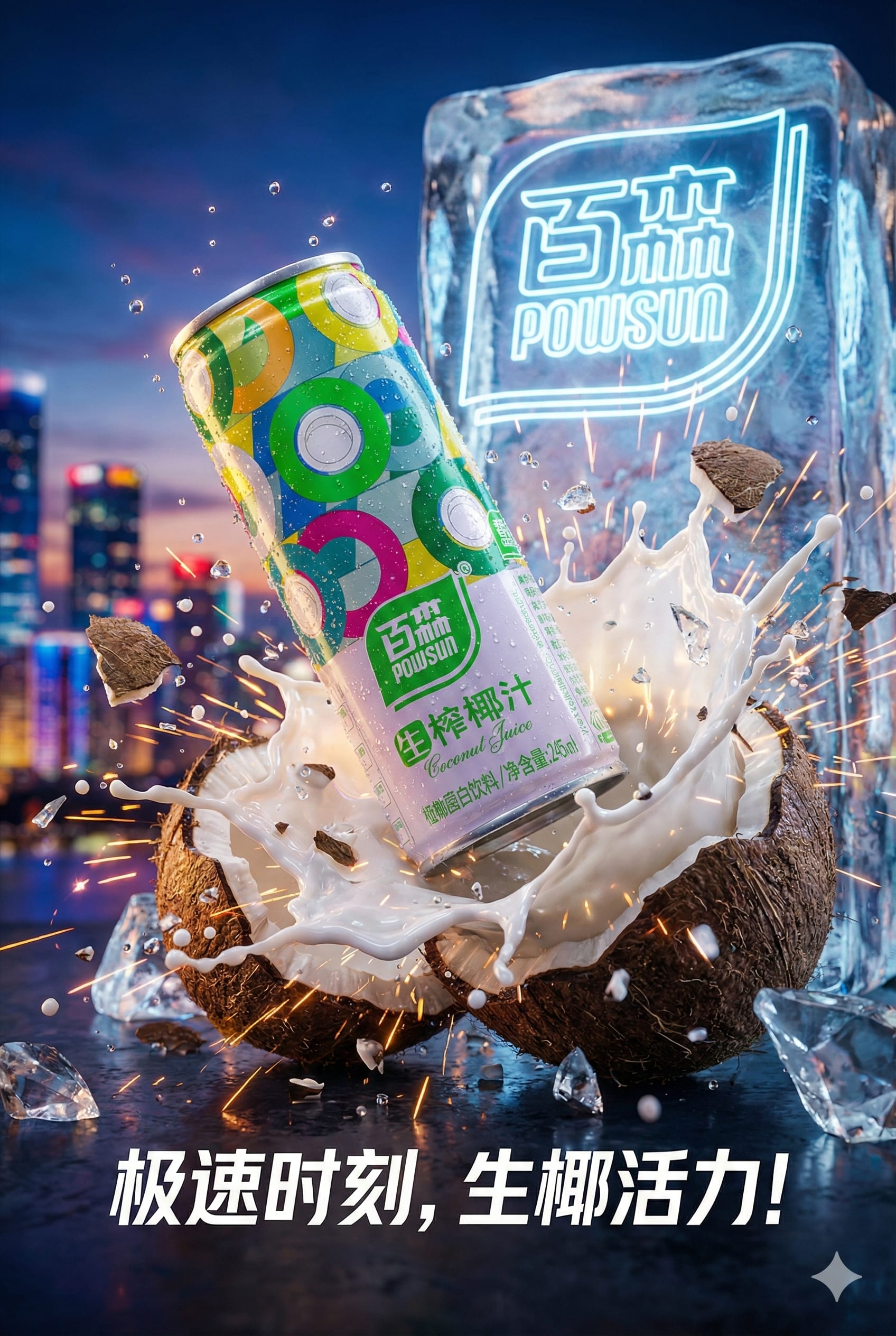 电影感3D动作广告