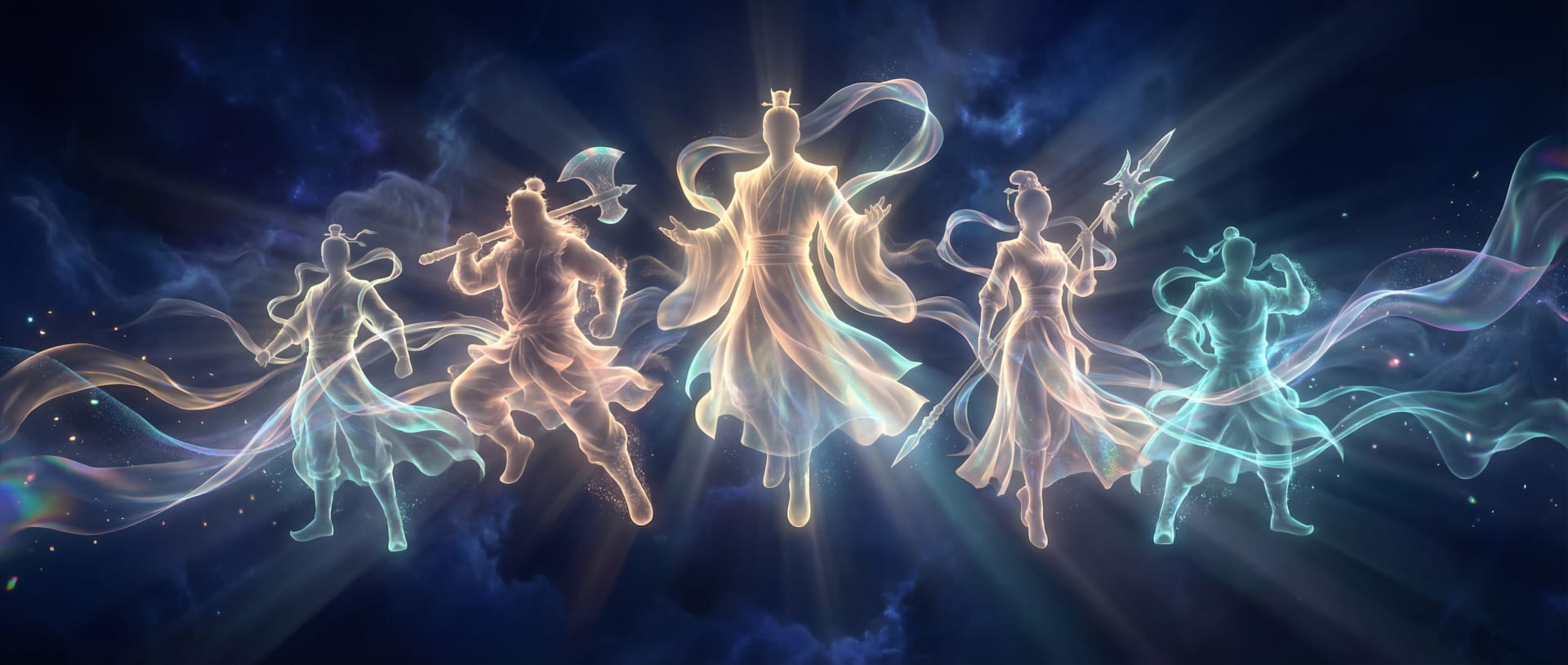 飘渺神话：流光剪影模板