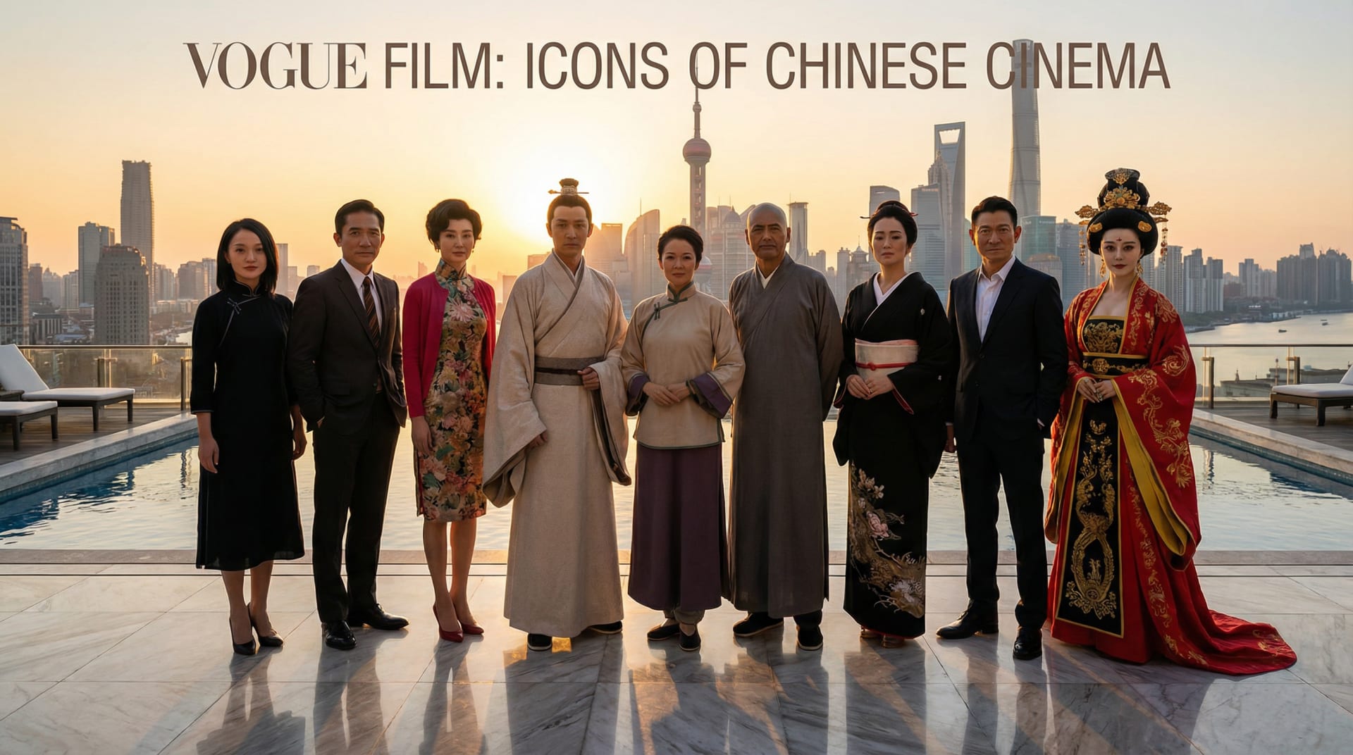 9位中国影视角色世纪同框