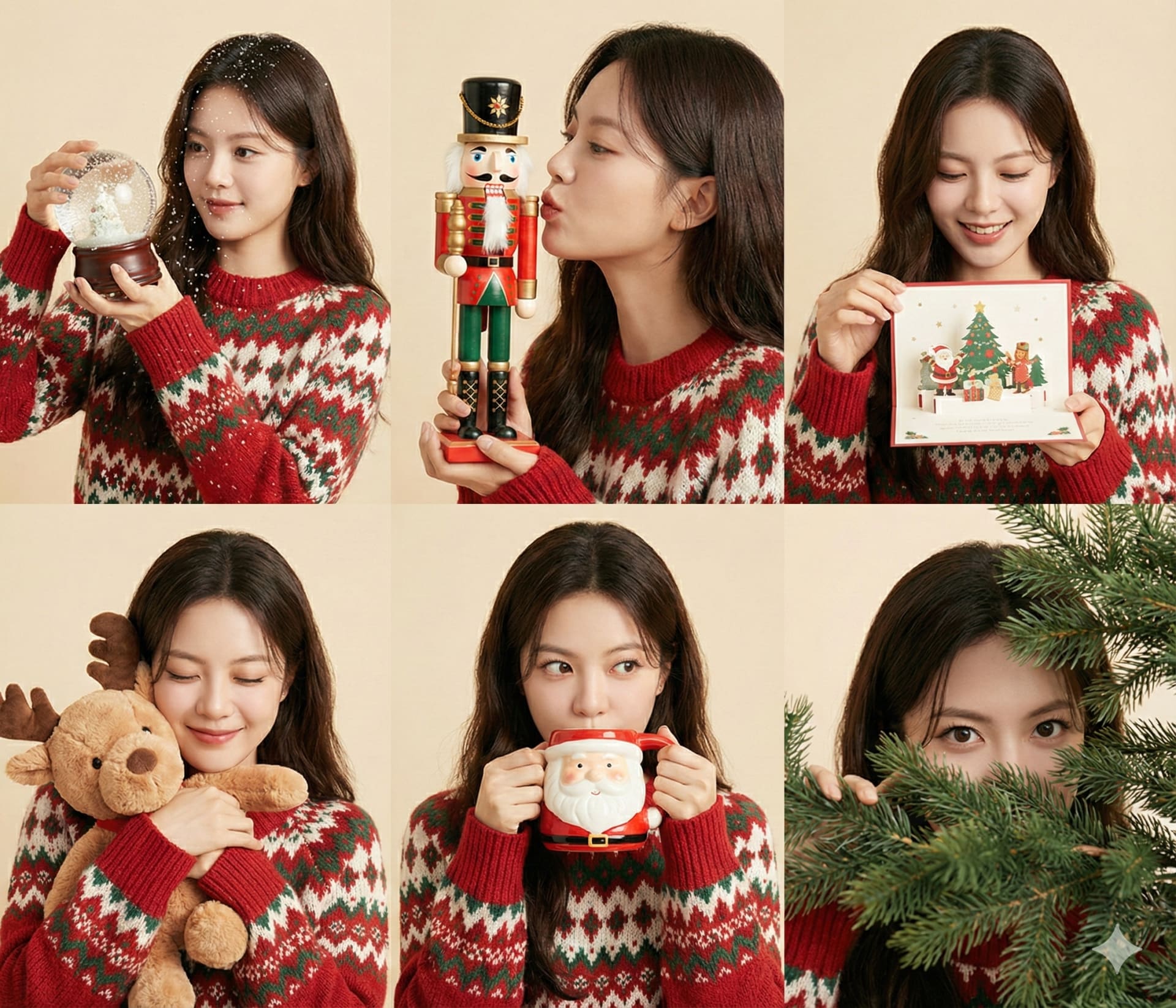 圣诞特辑-费尔岛毛衣的圣诞六帧小美好