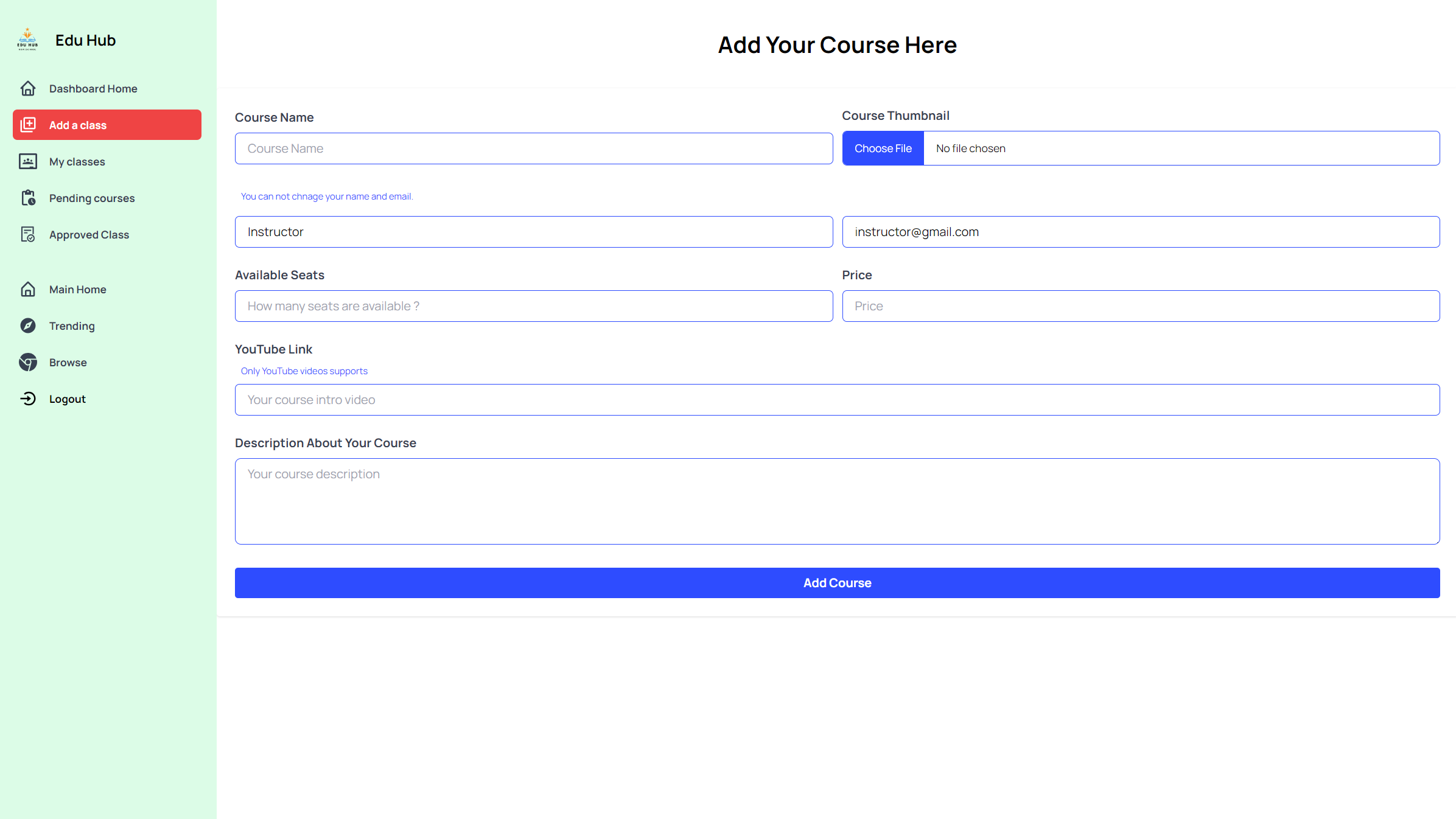 EduHub: Empowering Education System screenshot 8