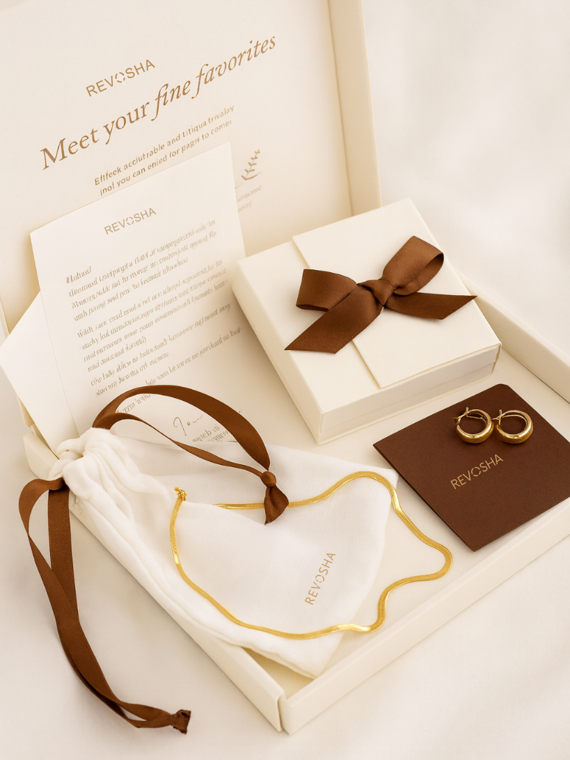 Luxury Jewelry Flatlay
