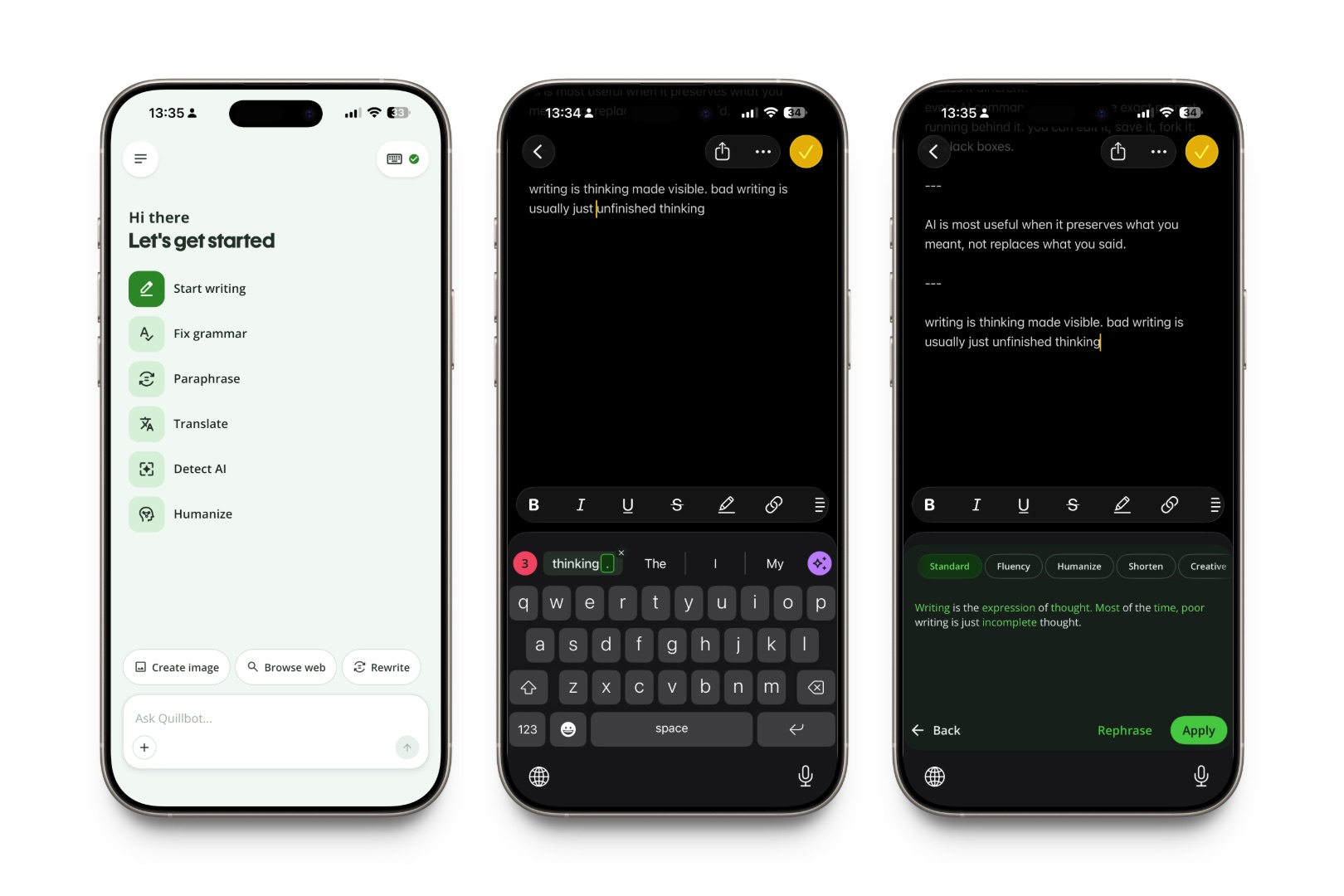 Quillbot AI Keyboard