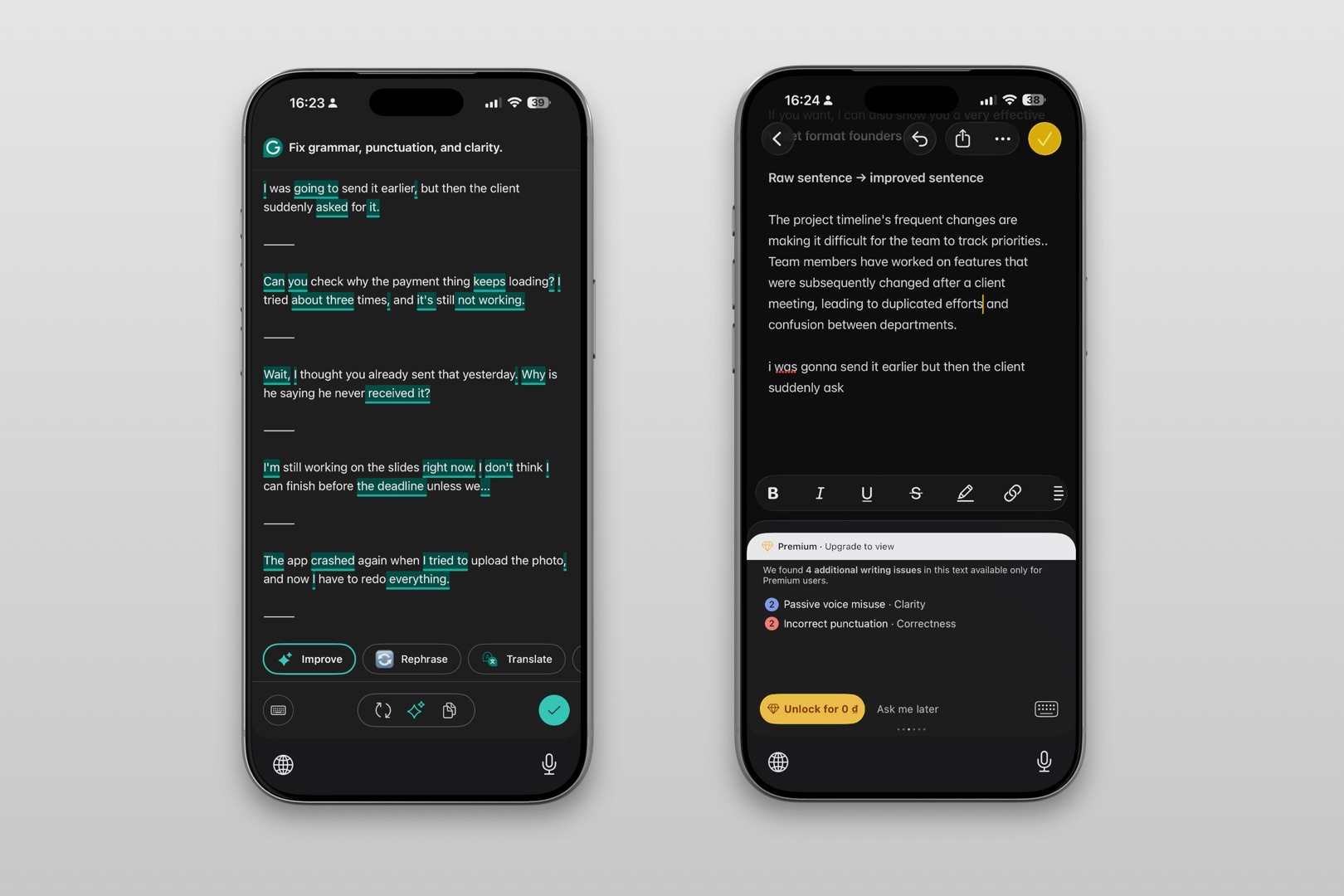 Grammarly AI Keyboard