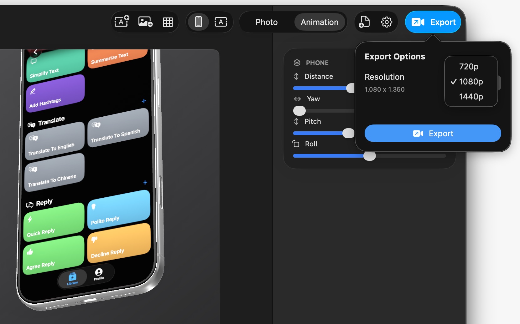 Protato 3D mockup