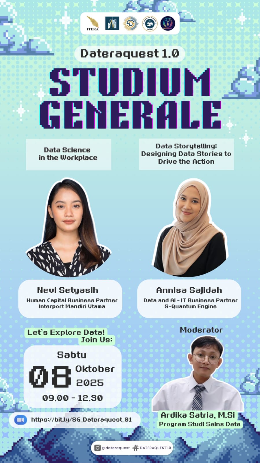  PEMBUKAAN DATERAQUEST 1.0 — STUDIUM GENERALE dan LOMBA NASIONAL