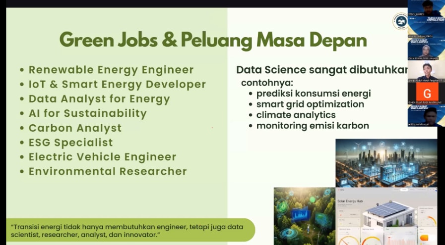STECU (Strategic Ties for Exchange and Competition Universe): “Youth Potential in the Era of Renewable Energy” dan Pengenalan Dasar Website