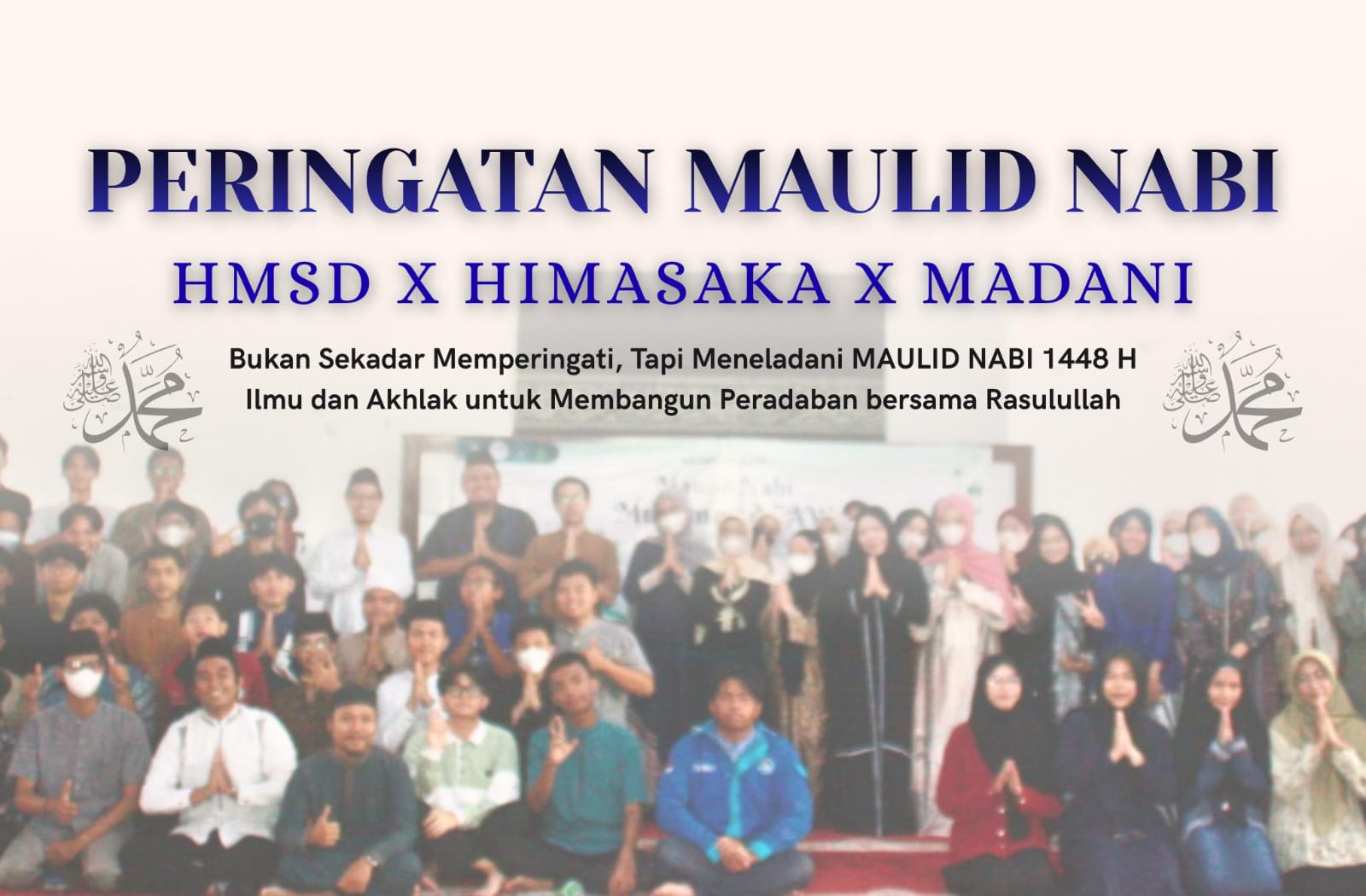 Meriahkan Maulid Nabi 2026 HMSD ADYATAMA ITERA Gelar Kegiatan Keagamaan dan Kebersamaan