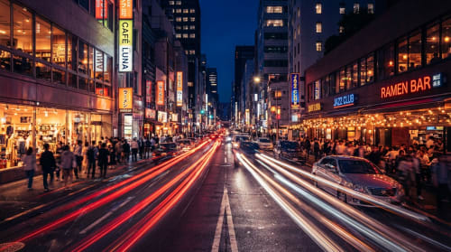 Ночной город