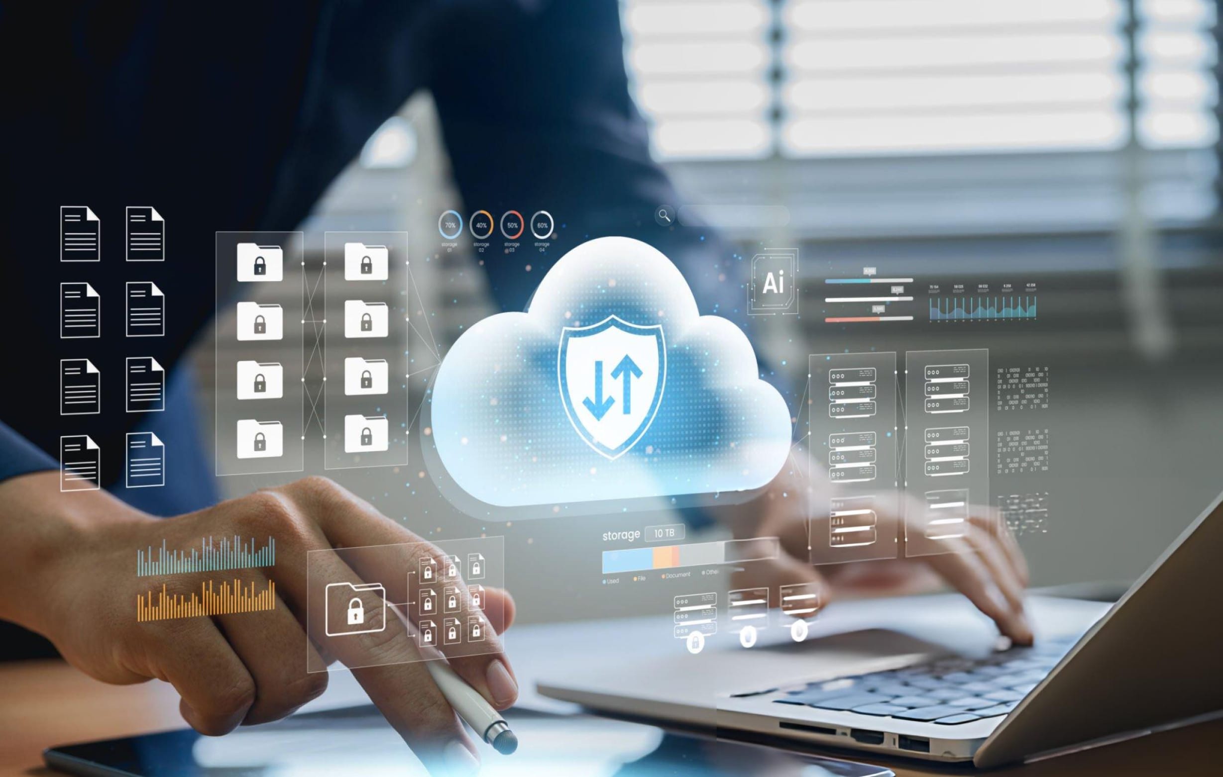 Cloud infrastructure and professional services workplace