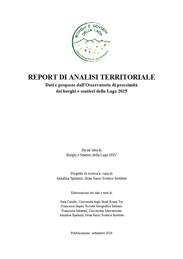 Report di Analisi Territoriale