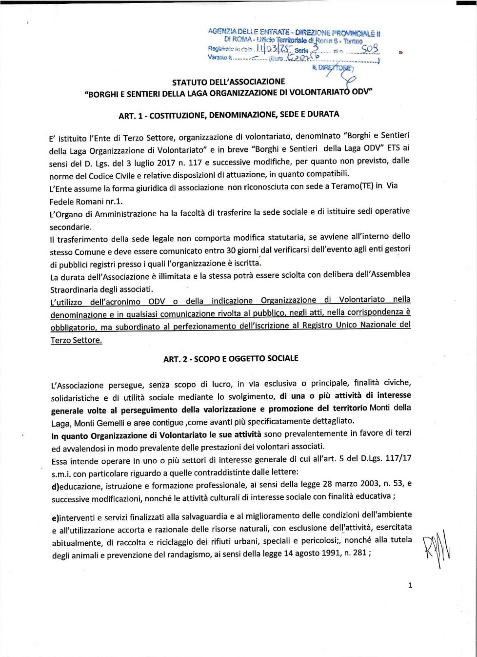 Statuto
