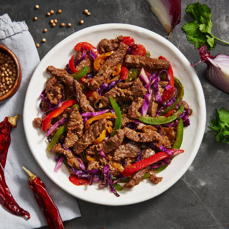 Naked Beef Fajitas