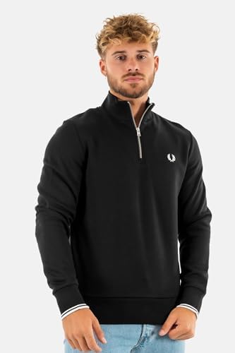 Vue 2 de Sweat Half Zip Black