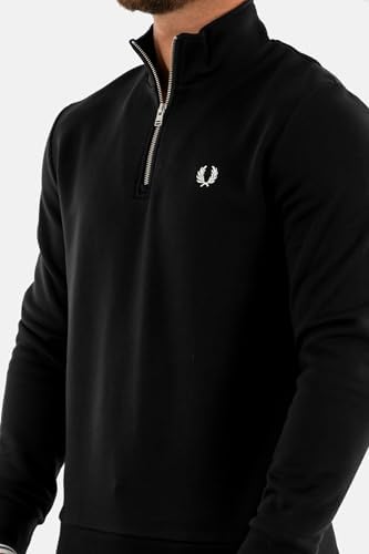 Vue 3 de Sweat Half Zip Black