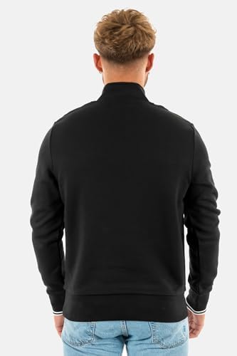 Vue 4 de Sweat Half Zip Black
