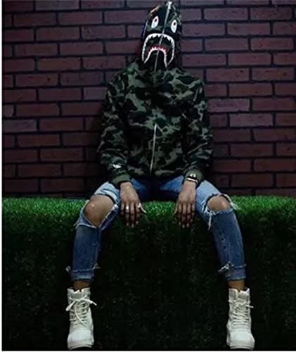 Vue 6 de Homme Hoodie Requin Sweat