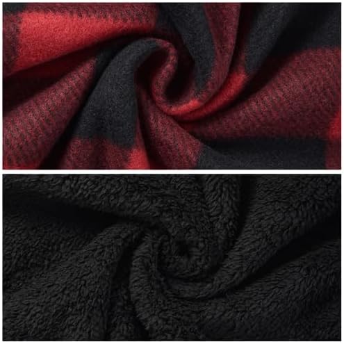 Vue 6 de Hommes Carreaux Hoodie