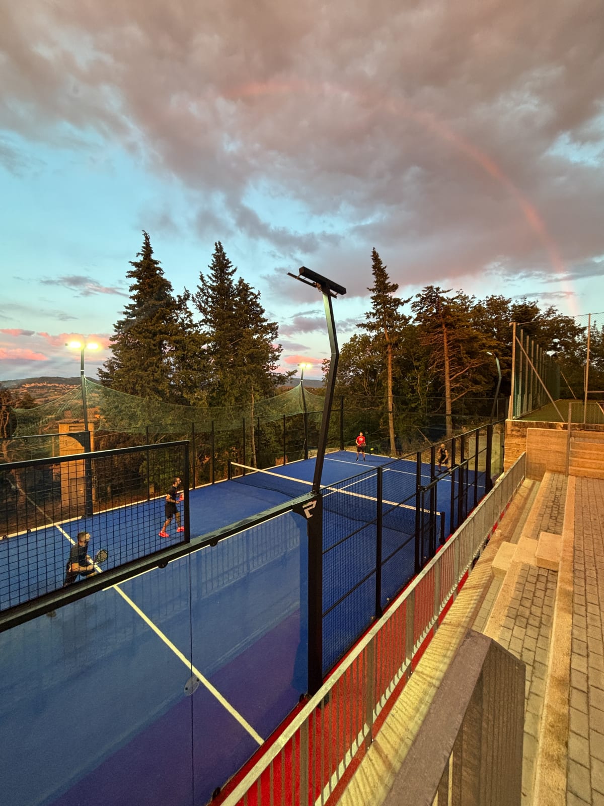 Spalti e circolo Tie-Break Poggio San Vicino