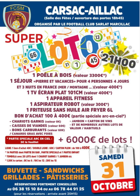 Super Loto - FCSM — Carsac-Aillac