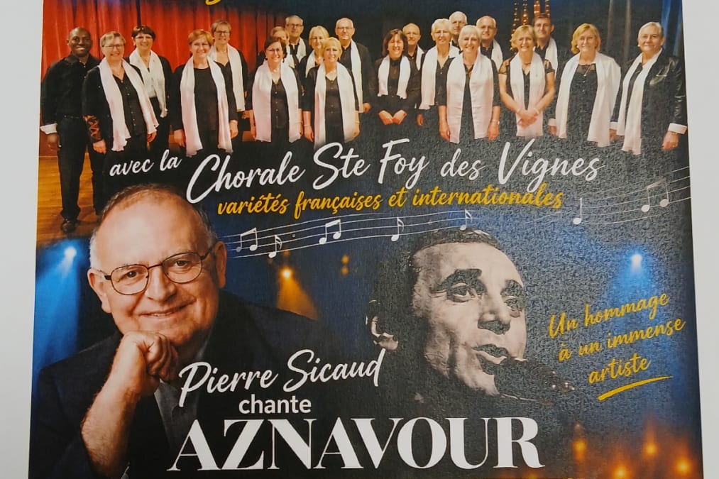 Concert de soutien | Pierre Sicaud chante Aznavour — Eymet
