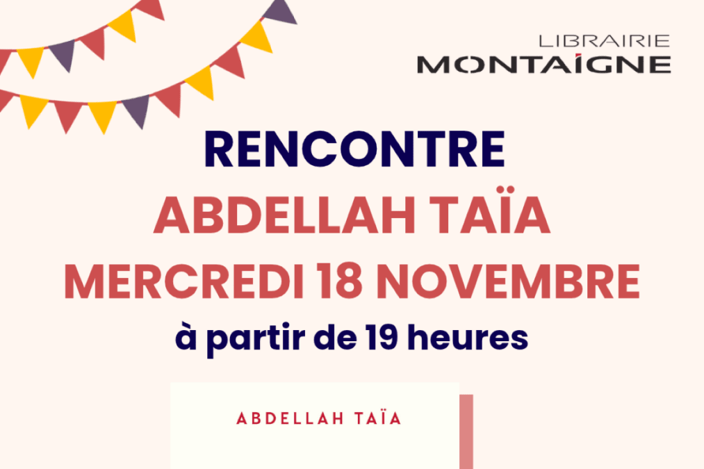 Rencontre | Abdellah Taïa — Bergerac