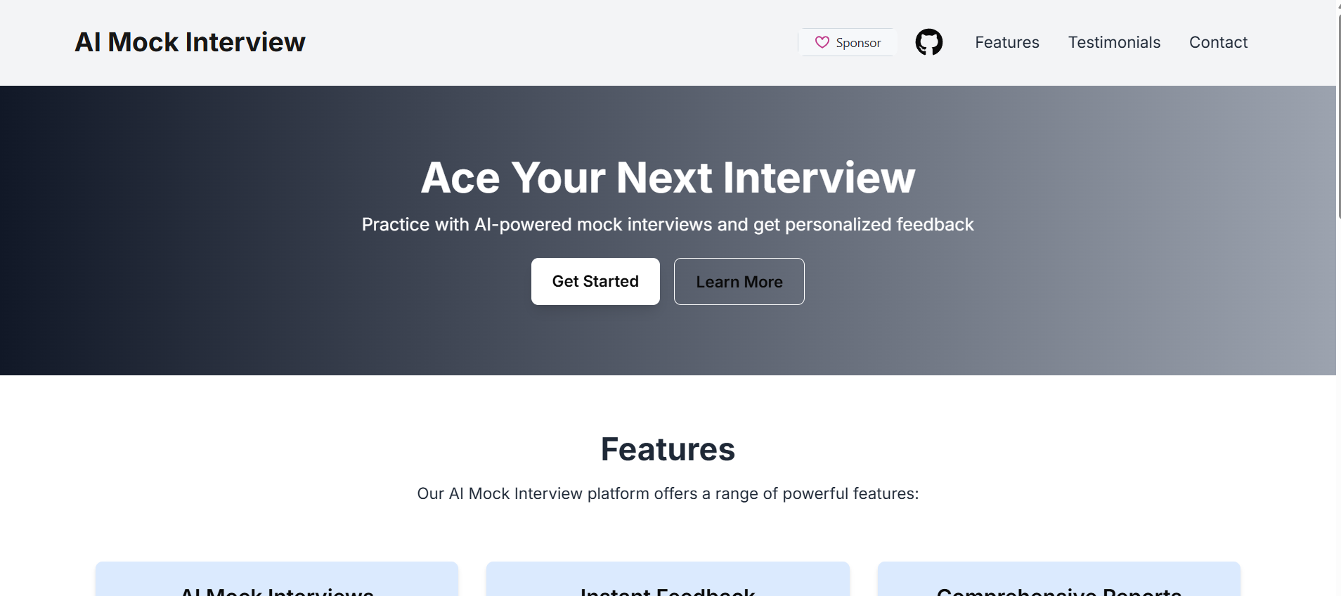 AI-Powered Mock Interview Platform (Step-by-Step Guide)