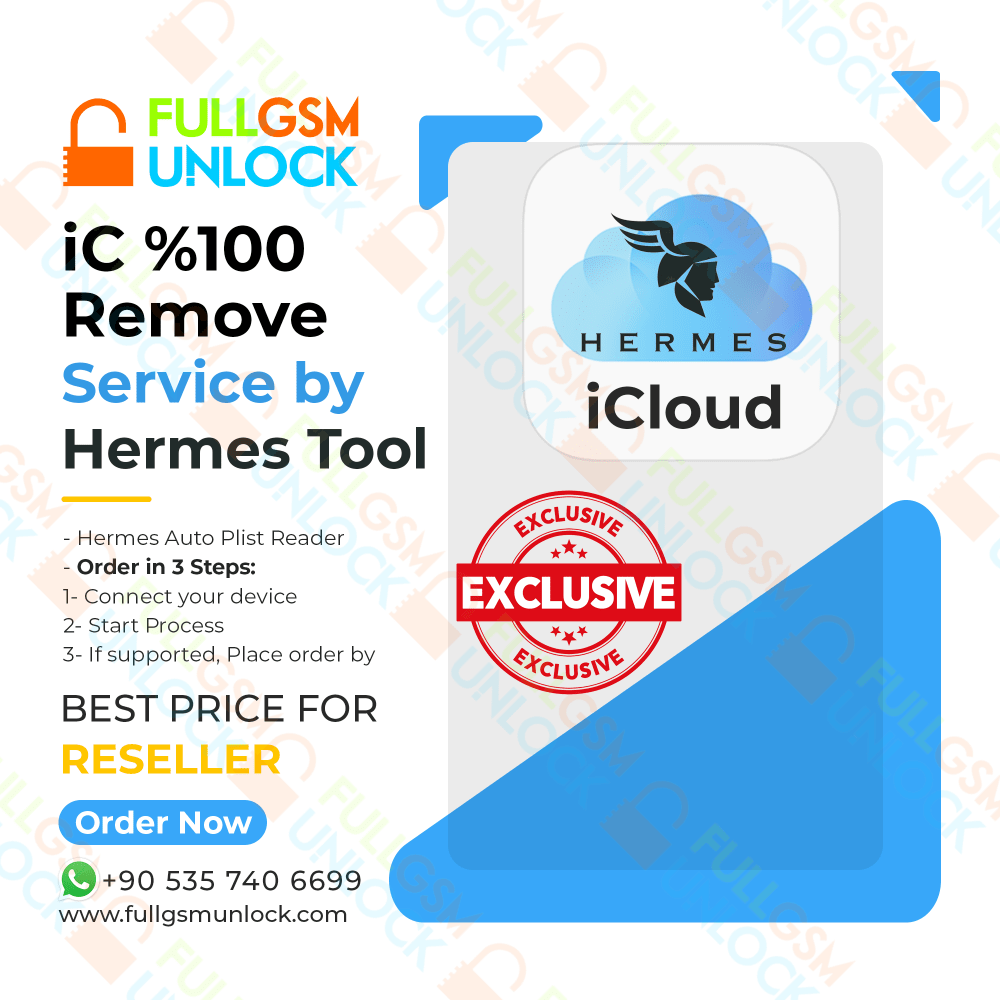 iC %100 Remove Service by Hermes Tool - Best Price for Reseller and Web .