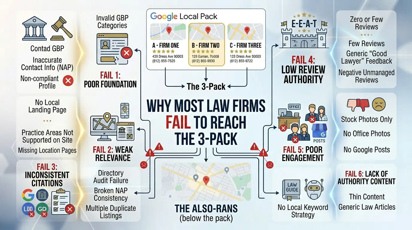 Why most law firms fail to reach the 3-pack