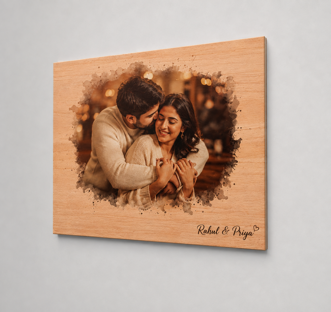 MDF UV-Printed Couple Photo Frame 4