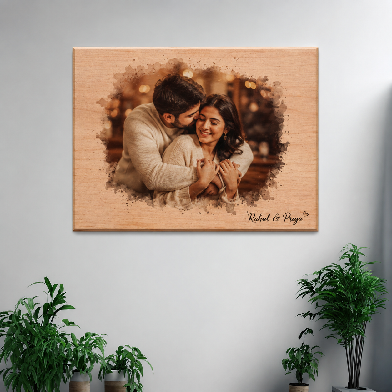 MDF UV-Printed Couple Photo Frame 2