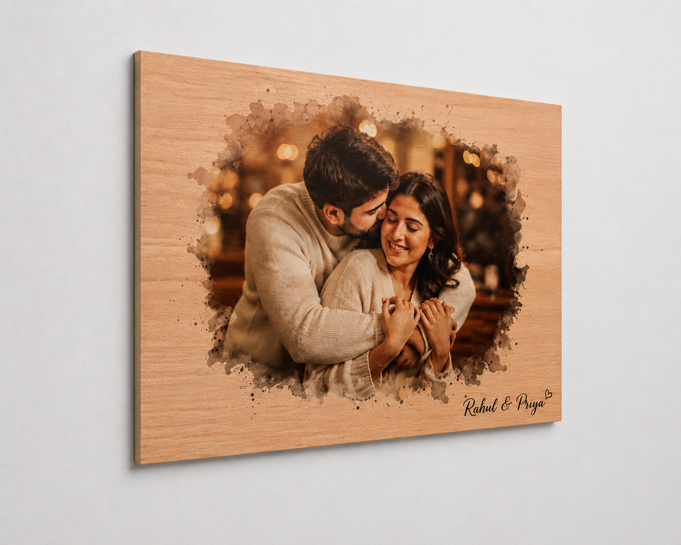 MDF UV-Printed Couple Photo Frame 3