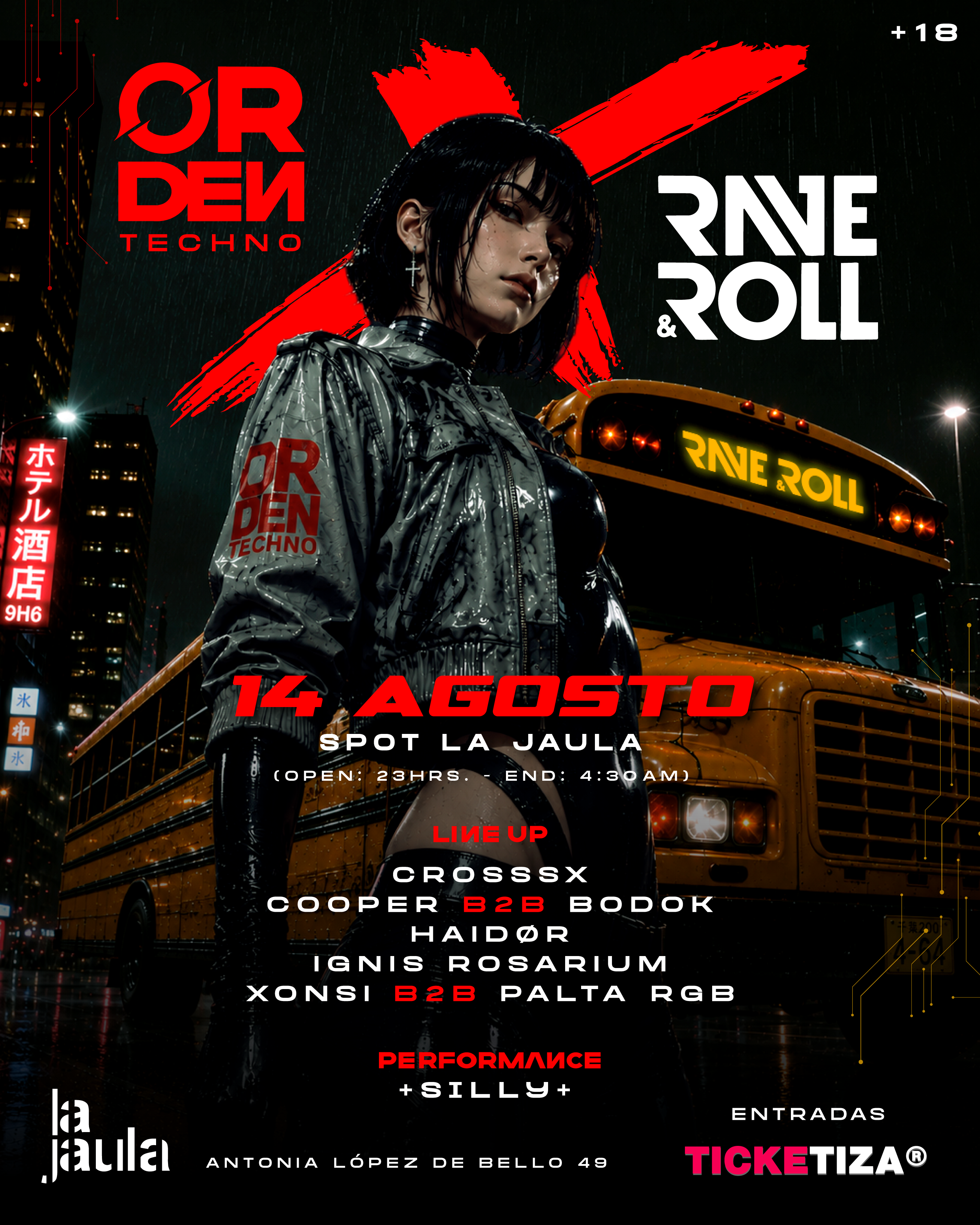 ORDEN TECHO X RAVE AND ROLL Vol.4