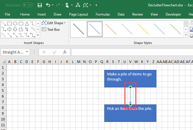 13 add shapes in excel