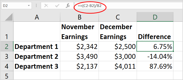 how-to-calculate-percent-difference-between-two-numbers-in-excel-youtube