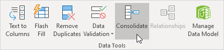 how to consolidate data in excel from multiple workbooks