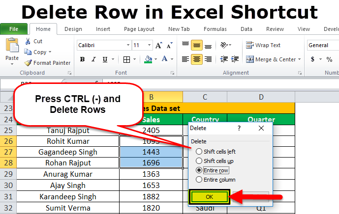 quickly-delete-row-shortcut-in-excel-excel-examples