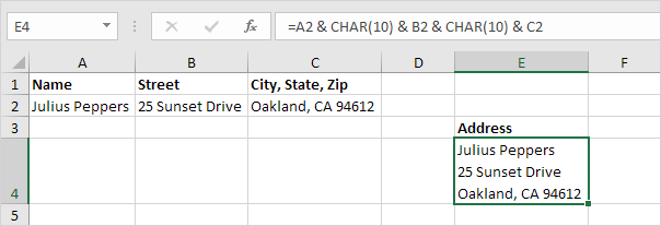 how-to-remove-a-line-break-in-excel