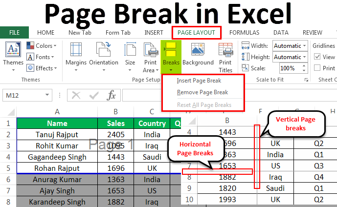 how-to-insert-page-break-in-excel-worksheet-softwarekeep