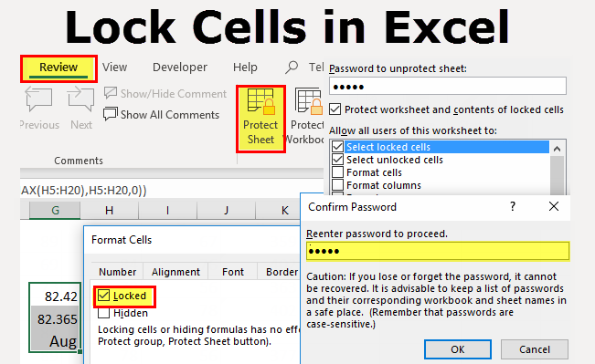 How To Lock A Row In Excel From Editing