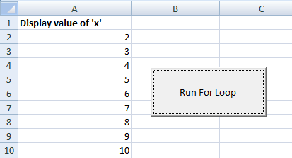 Step Keyword in Excel VBA