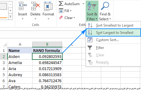 How To Sort By Number In Excel