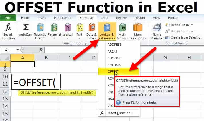 How To Use The Offset Vba In Excel Excel Examples 5087